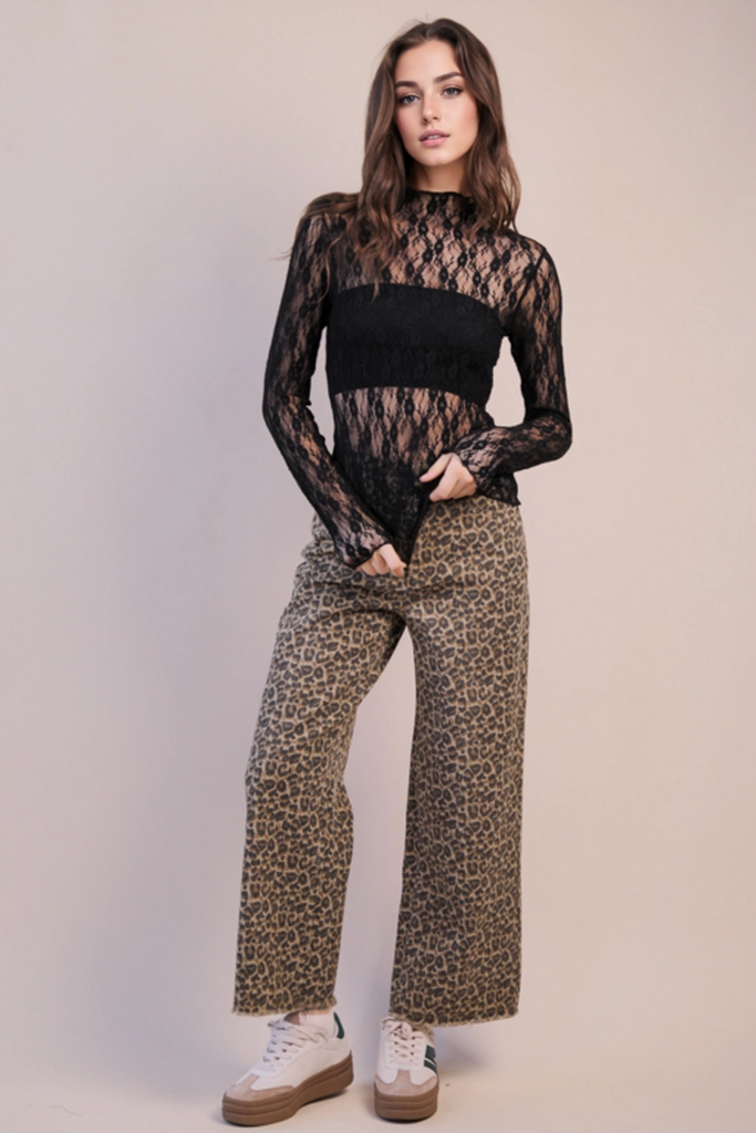 LS Lace Top