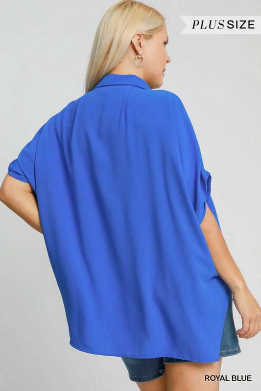 Royal Blue Top