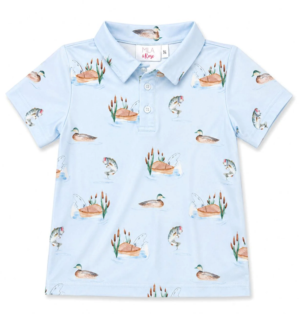 Boys Lake Day SS Polo