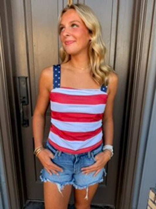 All-American Stars & Stripes Tank Top