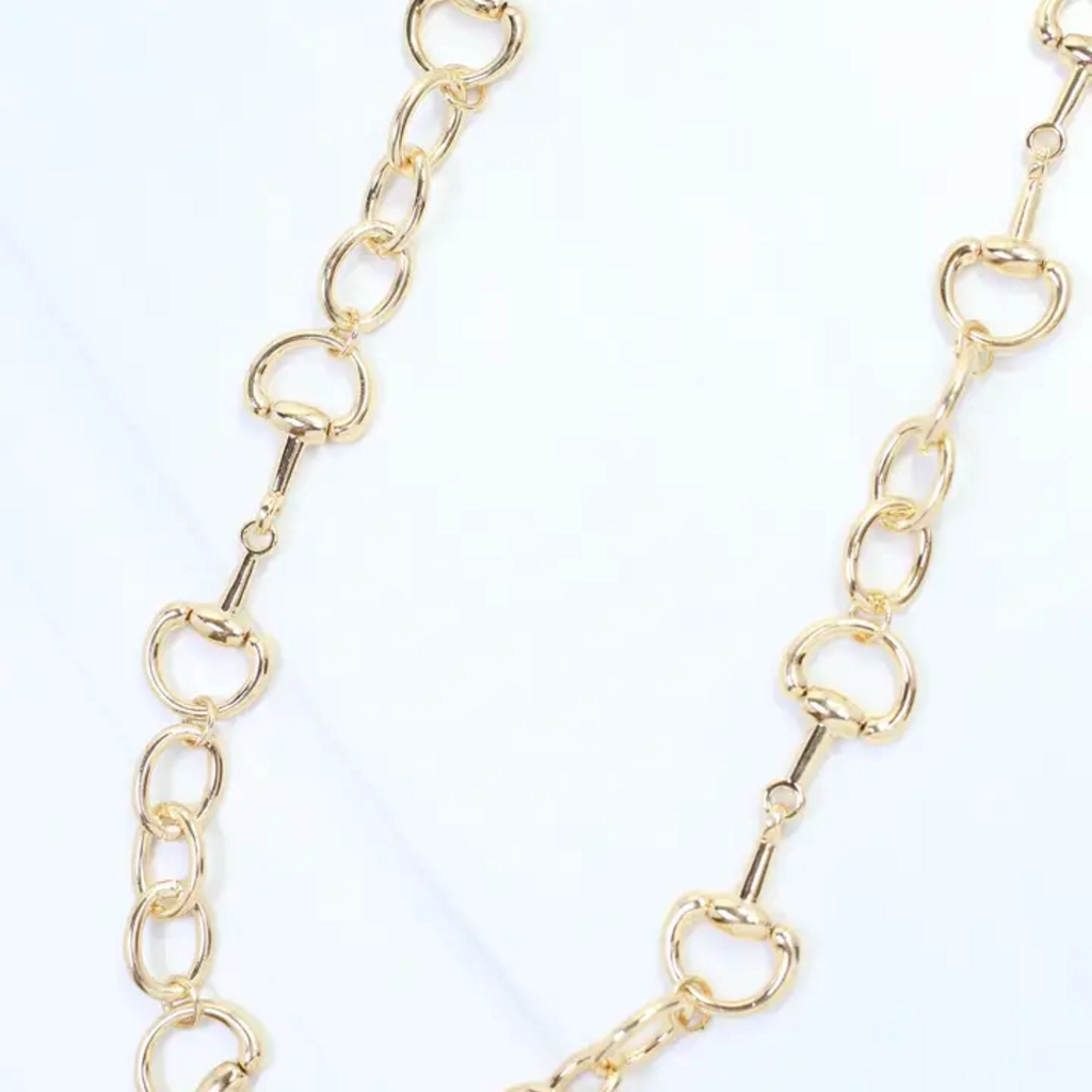 Eloisa Equestrian Link Necklace