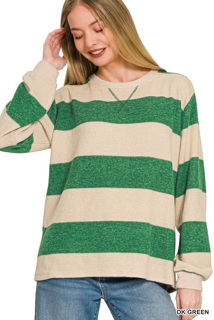 Striped Hacci Sweater