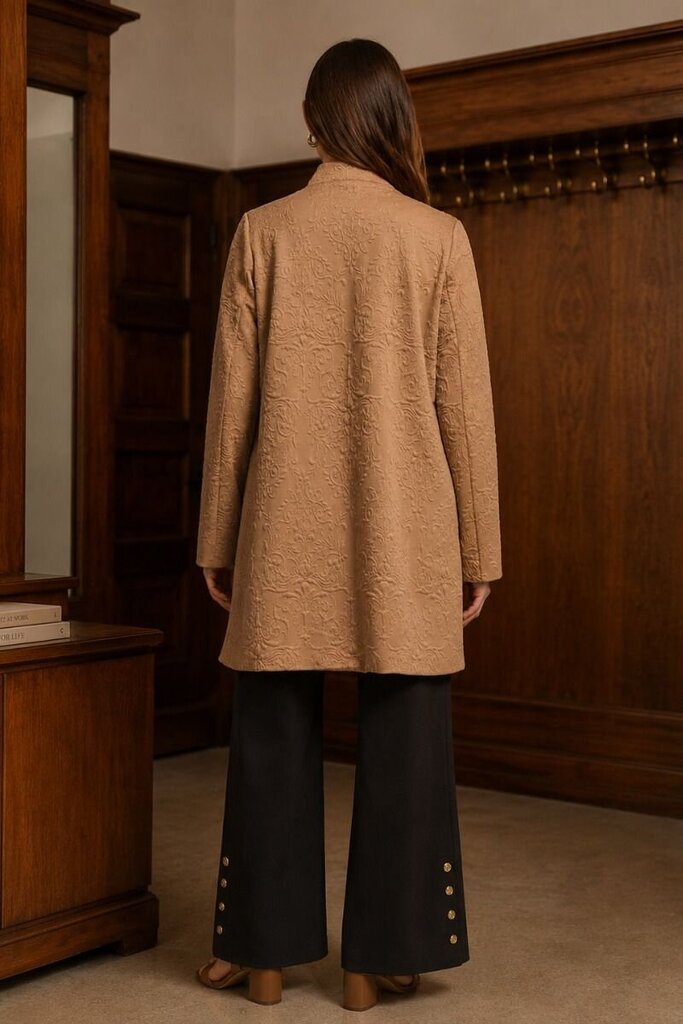 Amara Jacquard Middi Coat