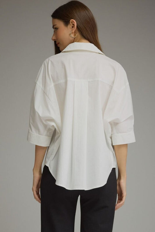 Dolman Sleeve V-Neck Top