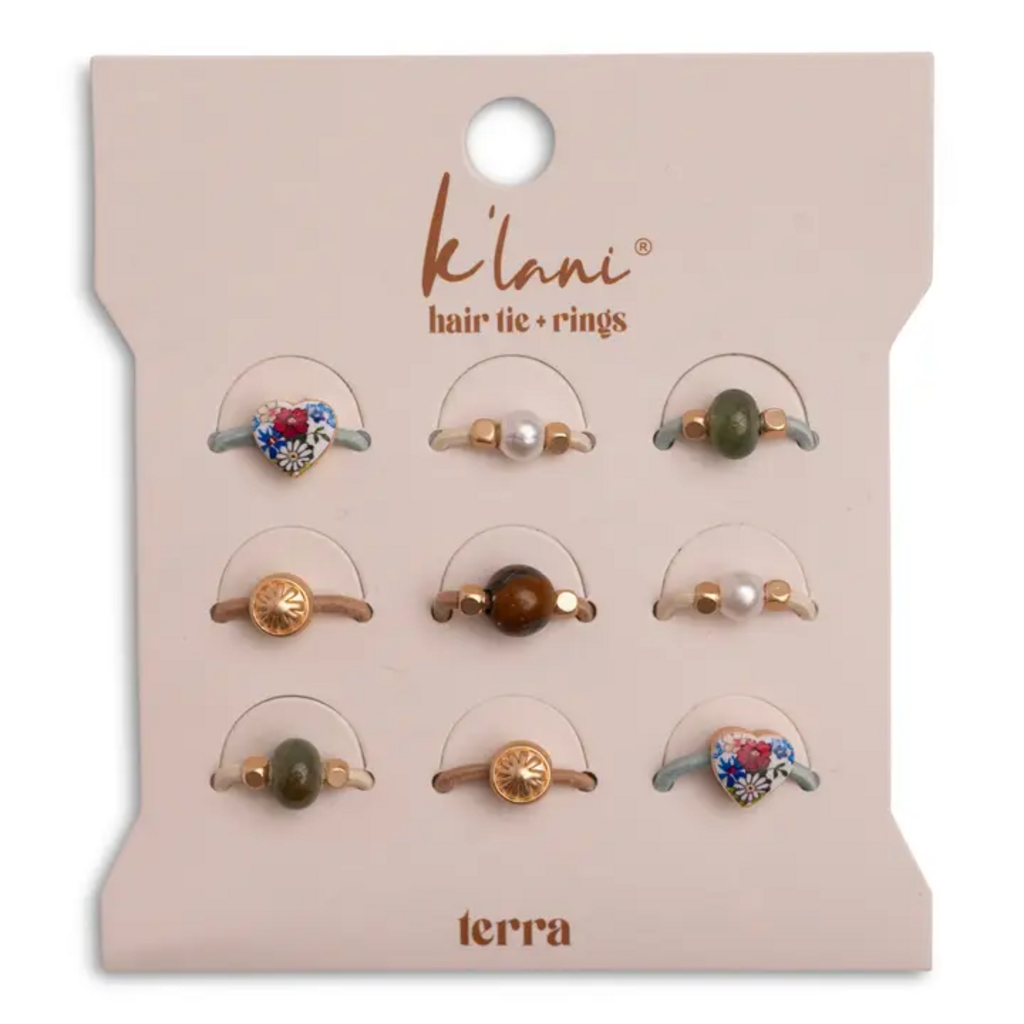 "Terra" K'Lani Hair Tie Rings