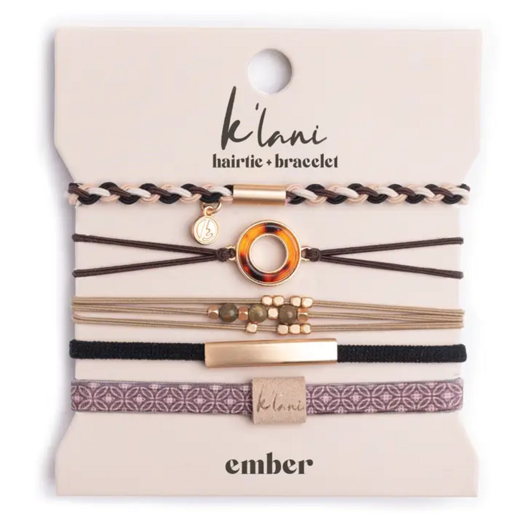 "Ember" K'Lani Hair Tie Bracelets