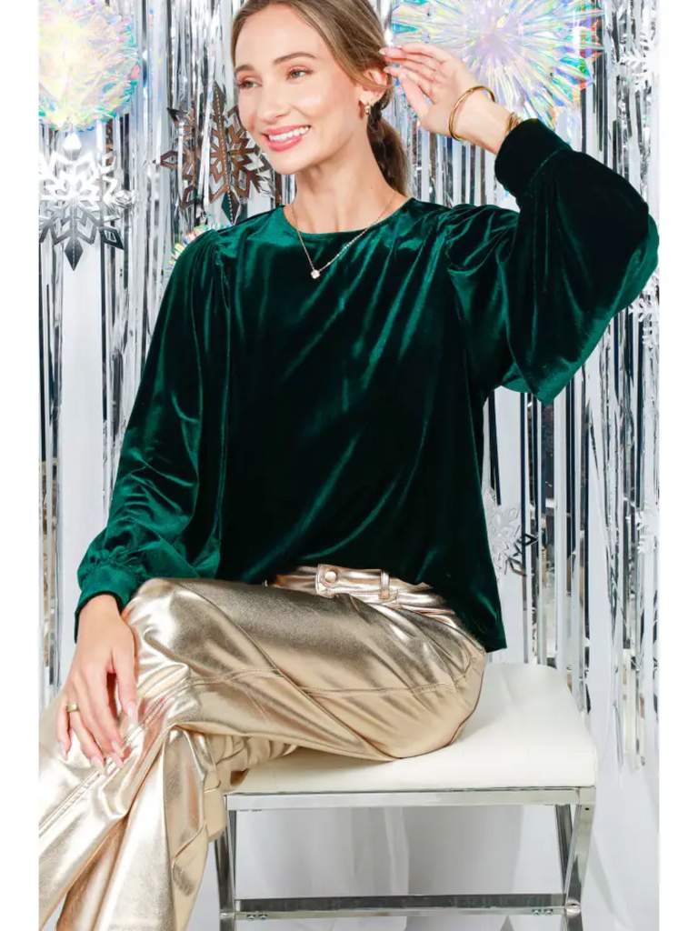 Velvet Balloon Slv. Top