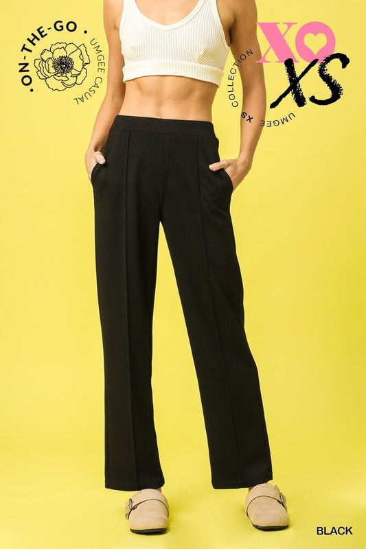 Black Pipeline Pant