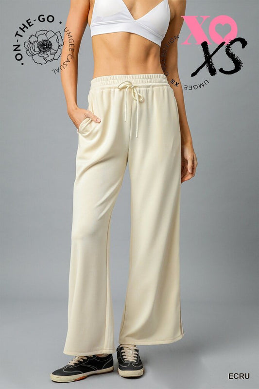 Casual Side Line Pant ECRU