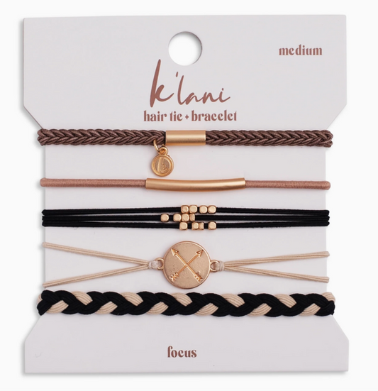 Focus Hair Tie Bracelets