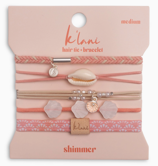Shimmer Hair Tie Bracelets
