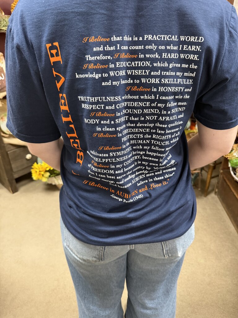 Live The Creed Auburn T-Shirt