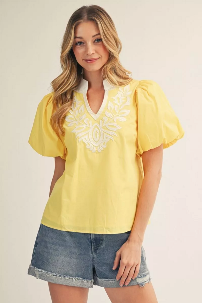 Top w/ Baroque Accent