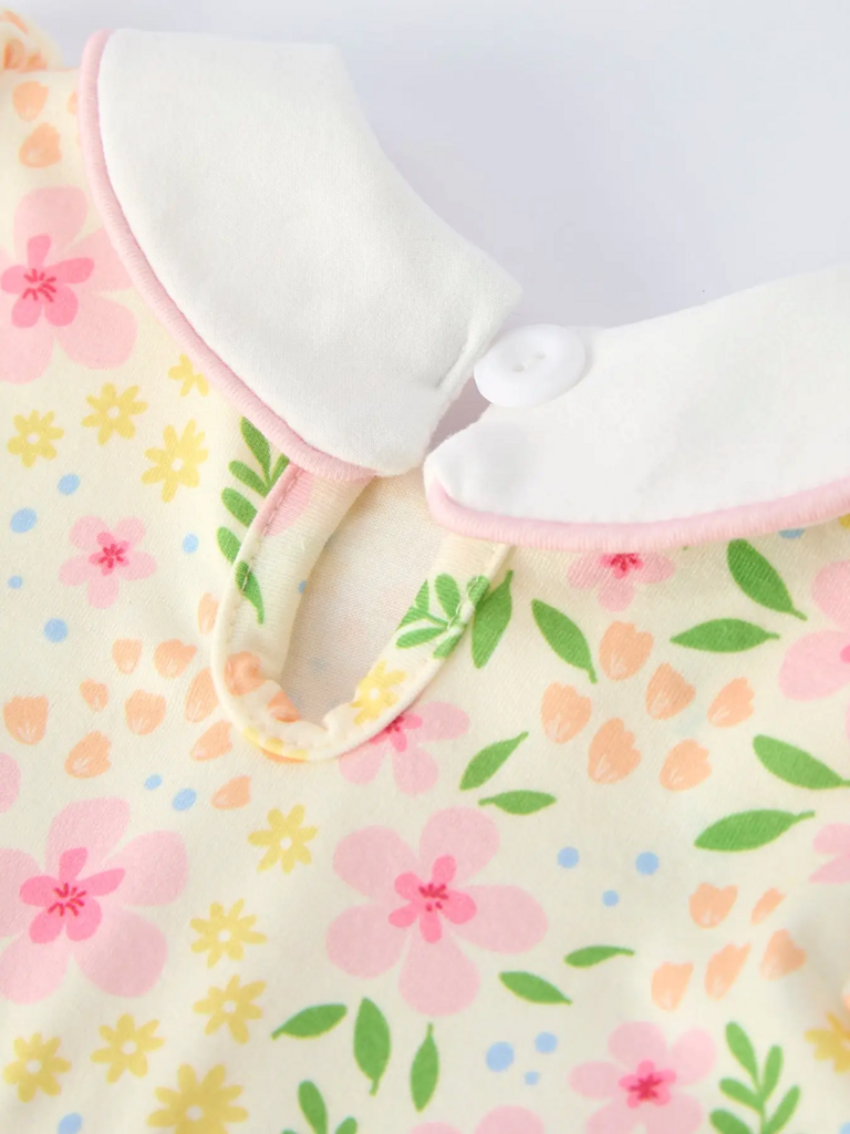 Easter Bunny Embroidered Smocking Romper