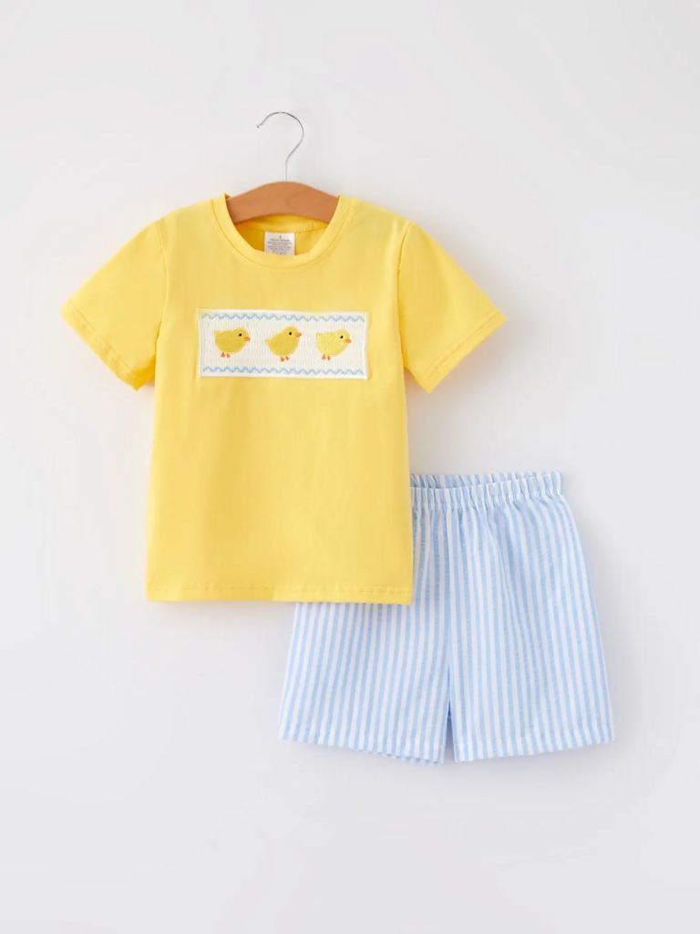 Spring Chicken SS Boys Set