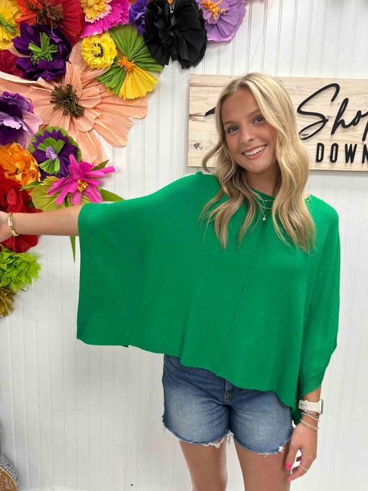 Dolman Top with Seam Detail