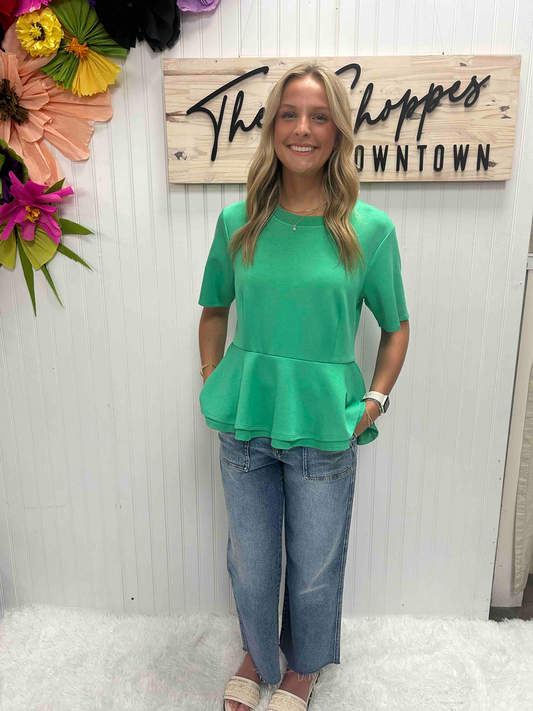 Cinched Waist Top