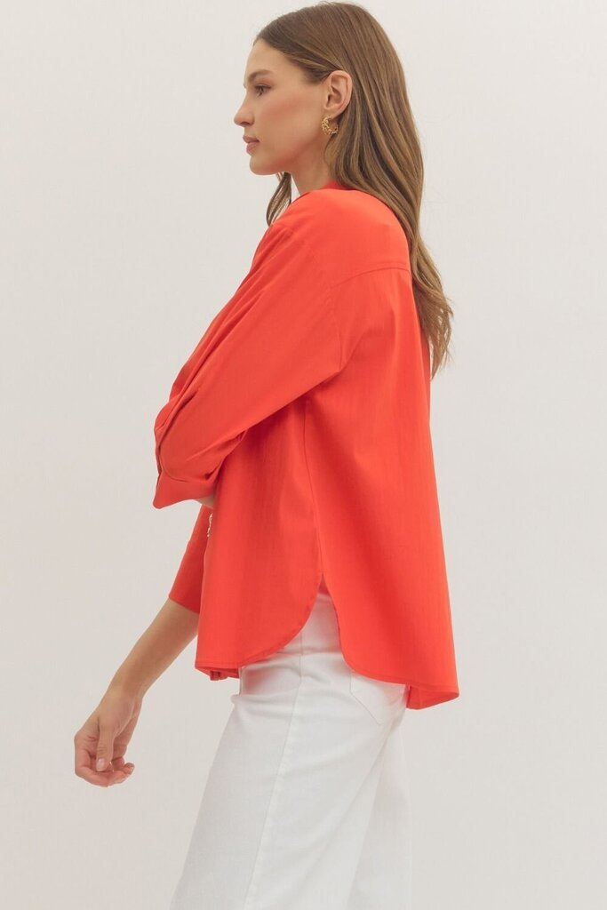 Spice Top with Gold Sunshine Detail