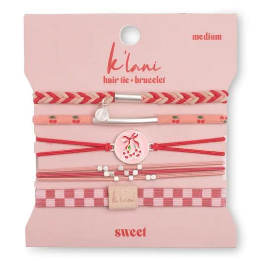"Sweet" K'Lani Hair Tie Bracelet- Small