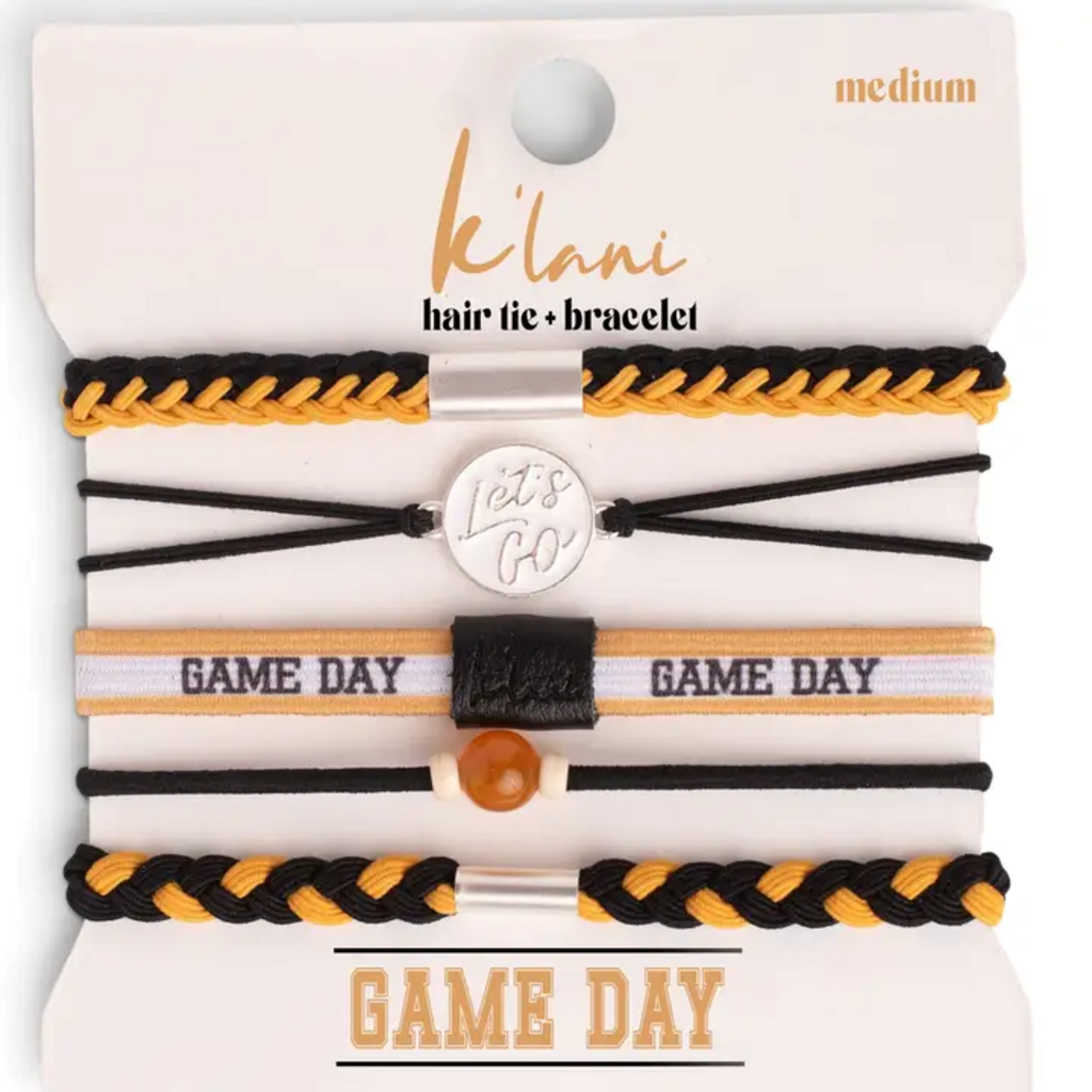 "Gameday" K'lani Hair Tie Bracelet