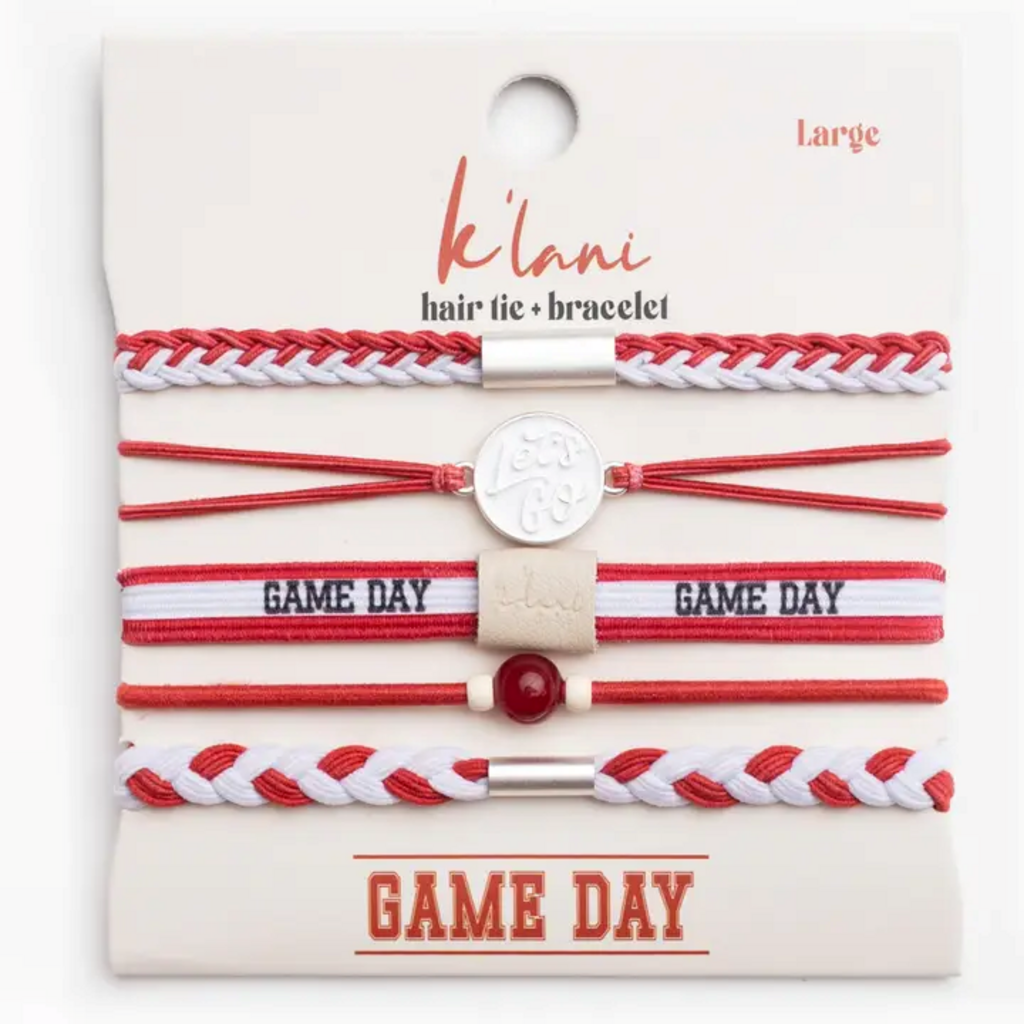 "Gameday" K'lani Hair Tie Bracelet