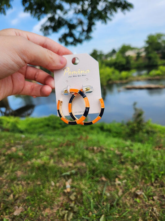 Gameday Epoxy Orange/Navy Hoops