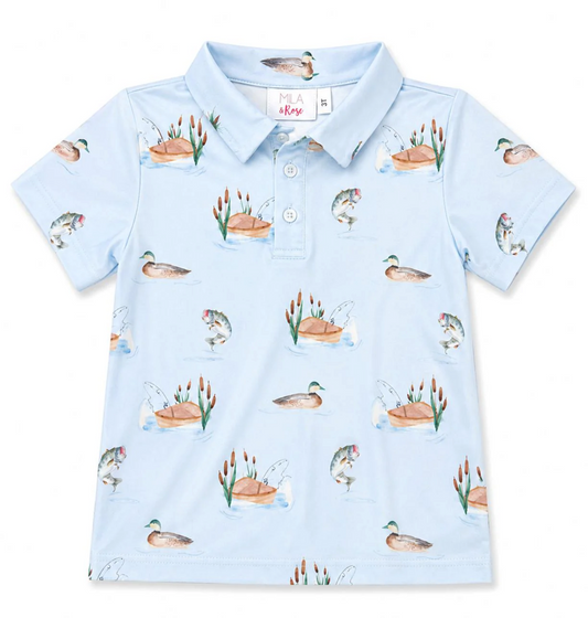 Boys Lake Day SS Polo