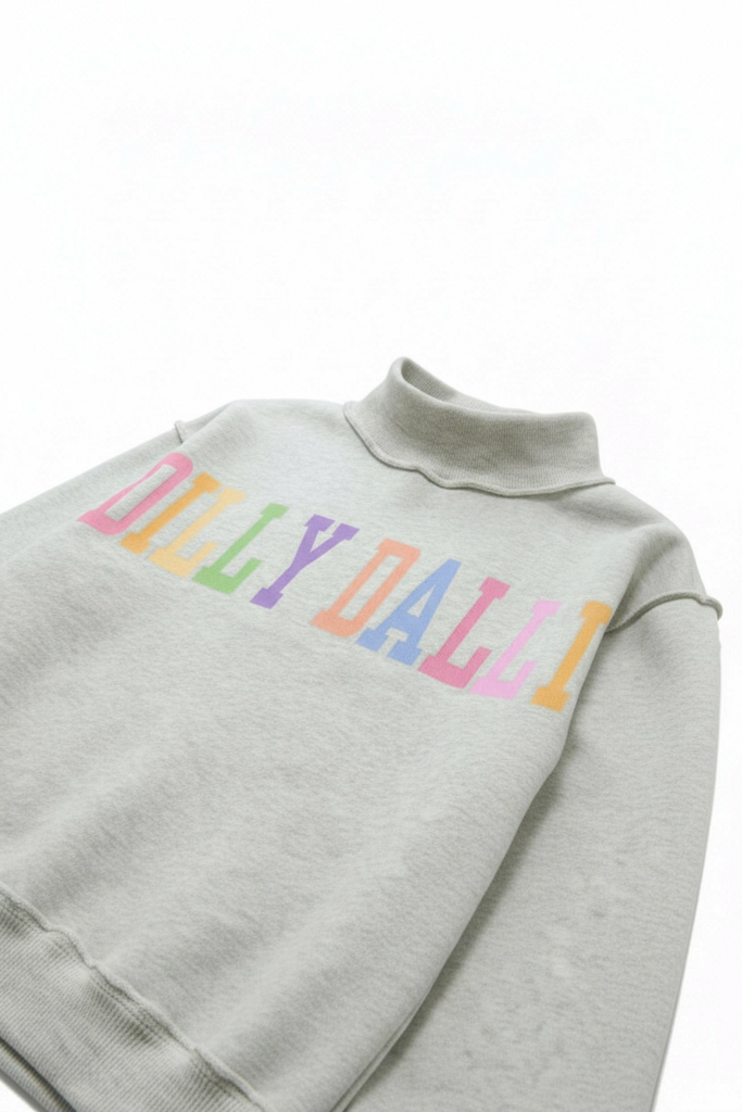 Mock Neck "Dilly Dally"