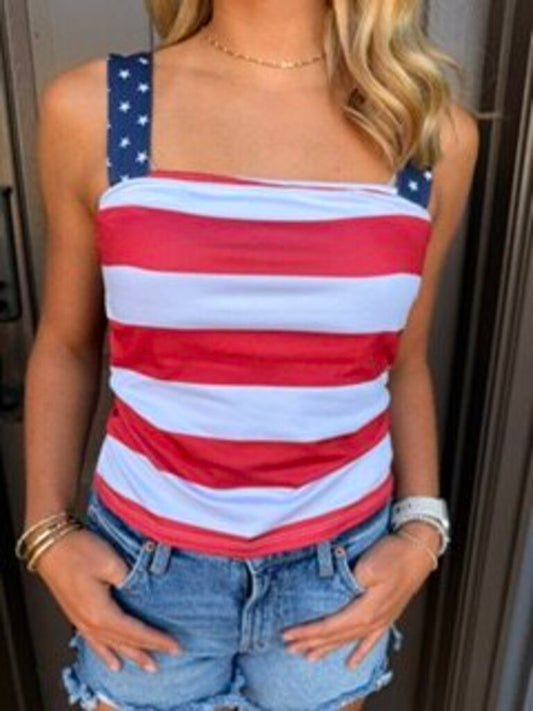 All-American Stars & Stripes Tank Top