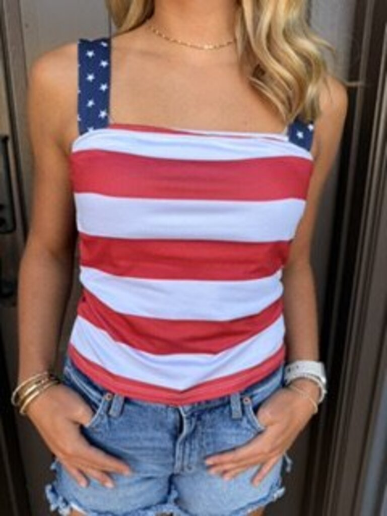 All-American Stars & Stripes Tank Top