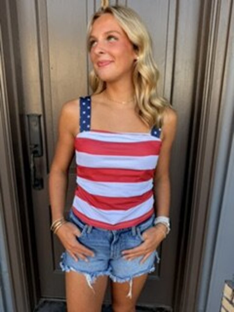 All-American Stars & Stripes Tank Top