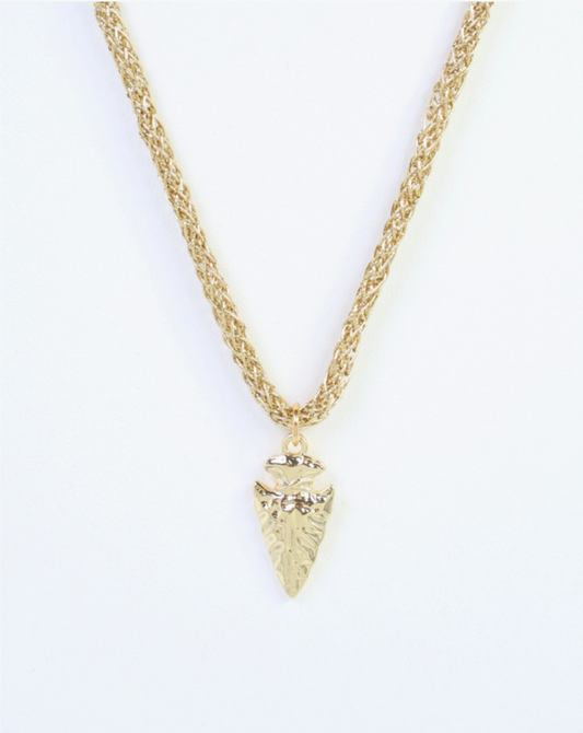 Corie Cord Necklace - Arrowhead