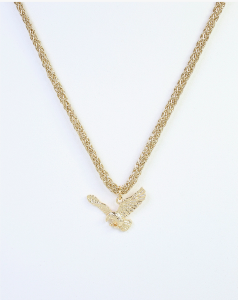 Carmen Coin Necklace - Eagle