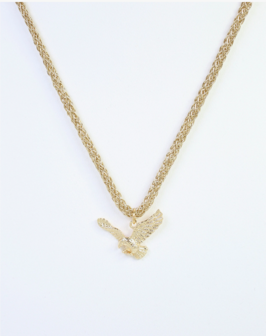Carmen Coin Necklace - Eagle