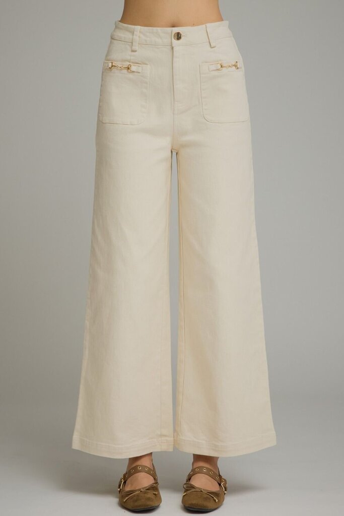 Horsebite Wide-Leg Pant