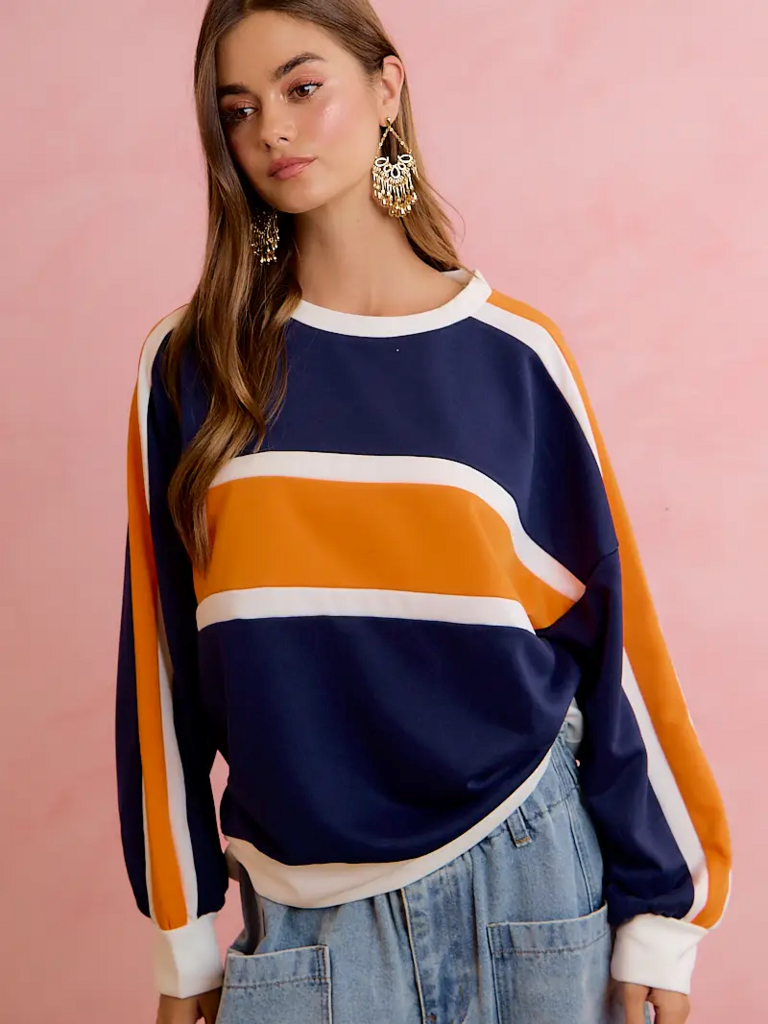 Gameday Colorblock Pullover
