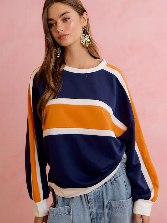 Gameday Colorblock Pullover