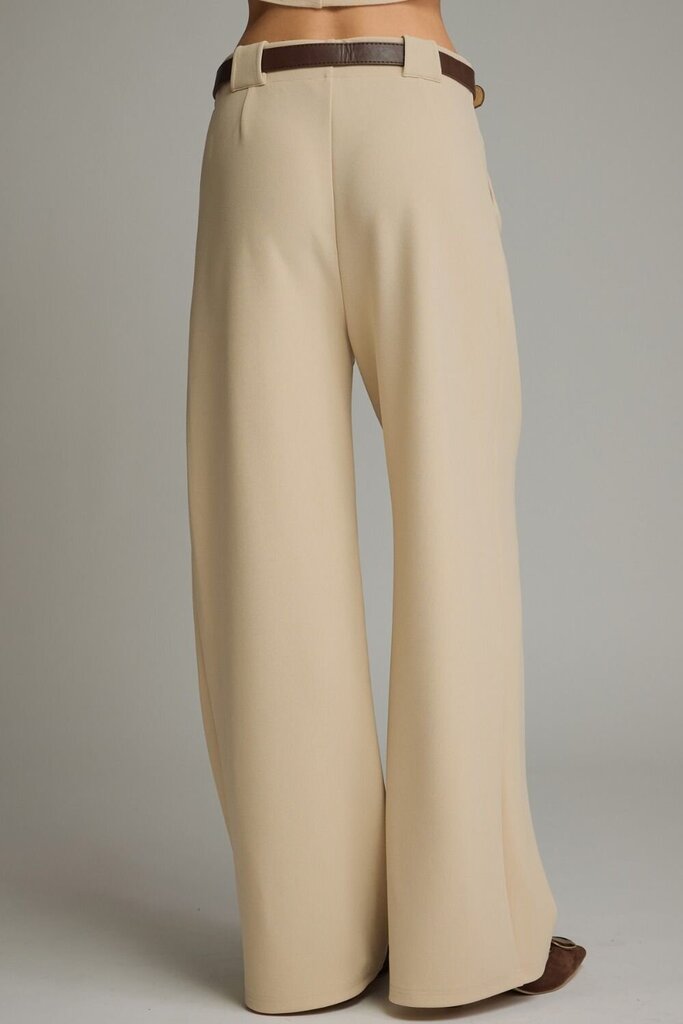 Belted Wide Leg Pant