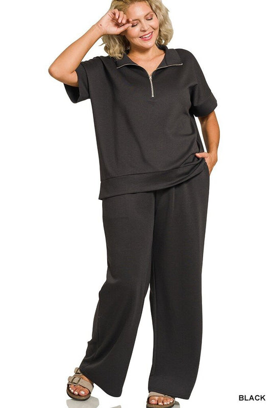 Scuba Half Zip Set