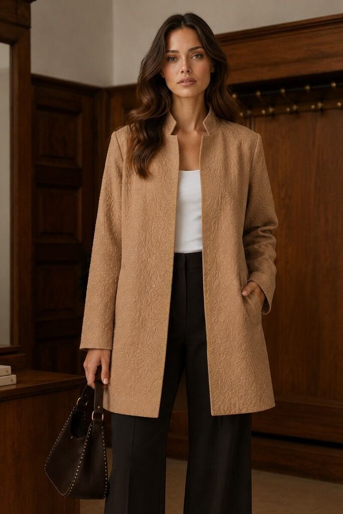 Amara Jacquard Middi Coat