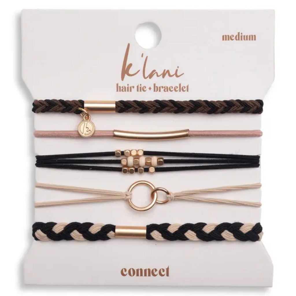 "Connect" K'Lani Hair Tie Bracelets