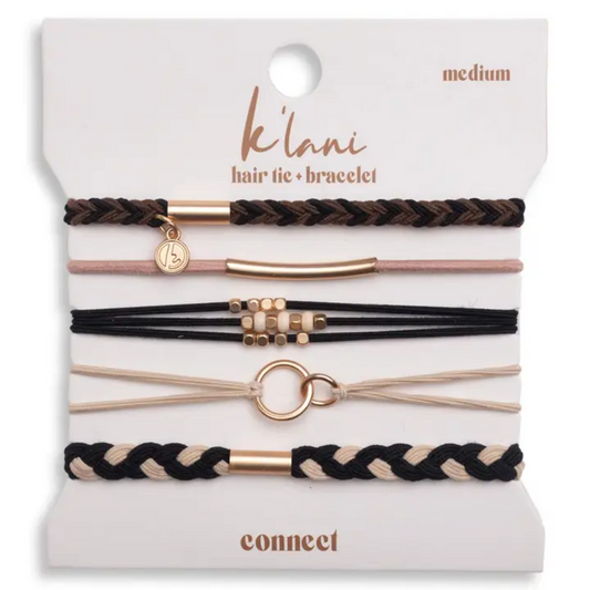 "Connect" K'Lani Hair Tie Bracelets