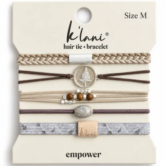 "Empower" K'Lani Hair tie Bracelets