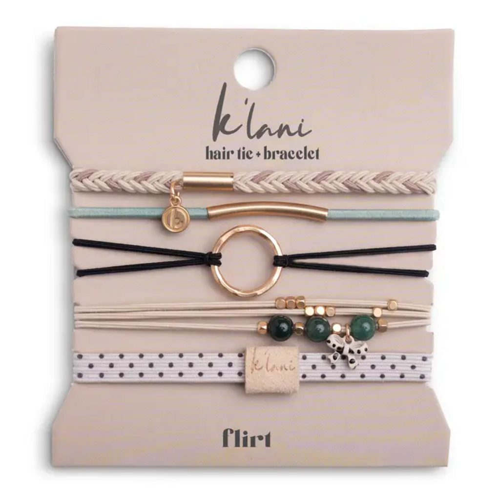 "Flirt" Hair Tie Bracelets