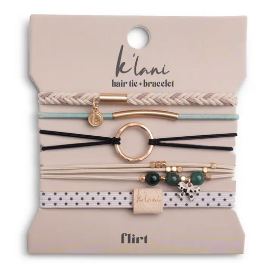 "Flirt" Hair Tie Bracelets