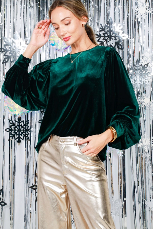 Velvet Balloon Slv. Top