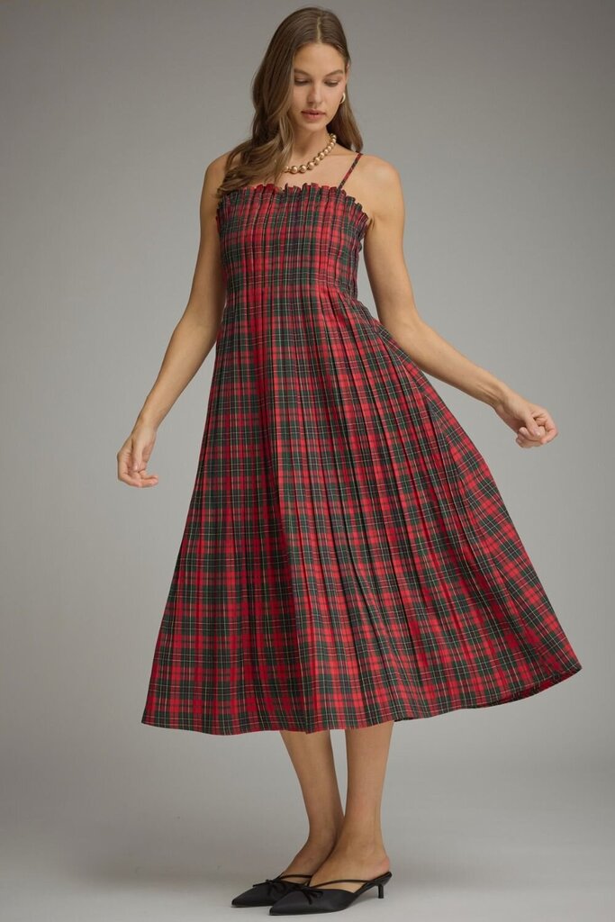 Tartan Plaid Middi