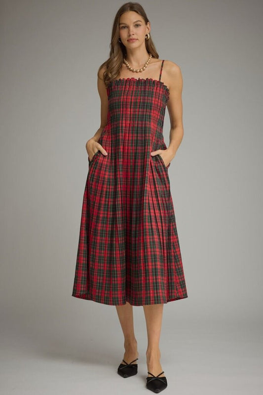 Tartan Plaid Middi