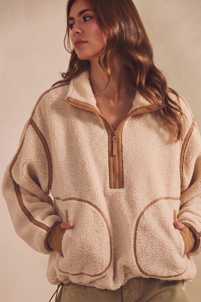 Fleece Zipper Pullover